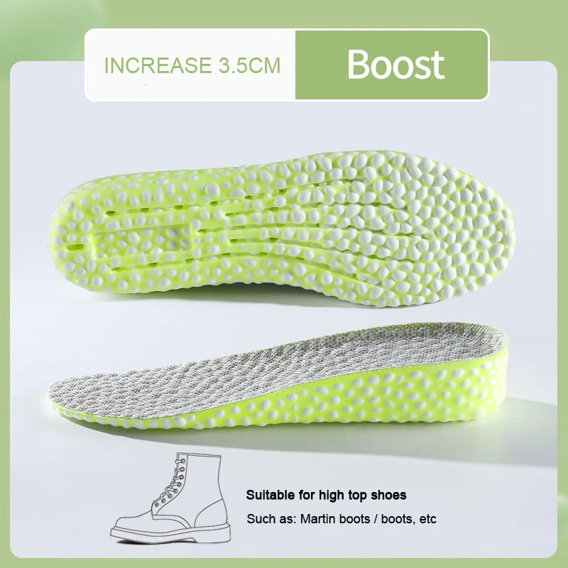 Soft Feet Unisex Breathable Elevated Shoe Insoles - Image 4