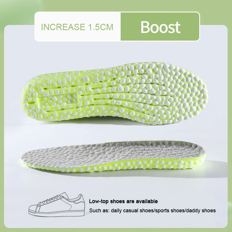 Soft Feet Unisex Breathable Elevated Shoe Insoles - Image 6