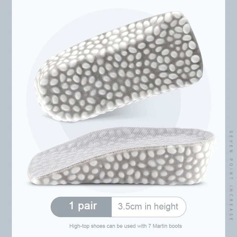 Soft Feet Unisex Breathable Elevated Shoe Insoles - Image 7