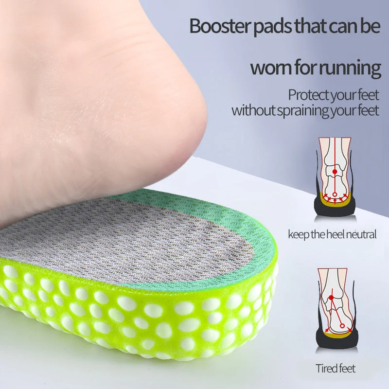 Soft Feet Unisex Breathable Elevated Shoe Insoles - Image 9