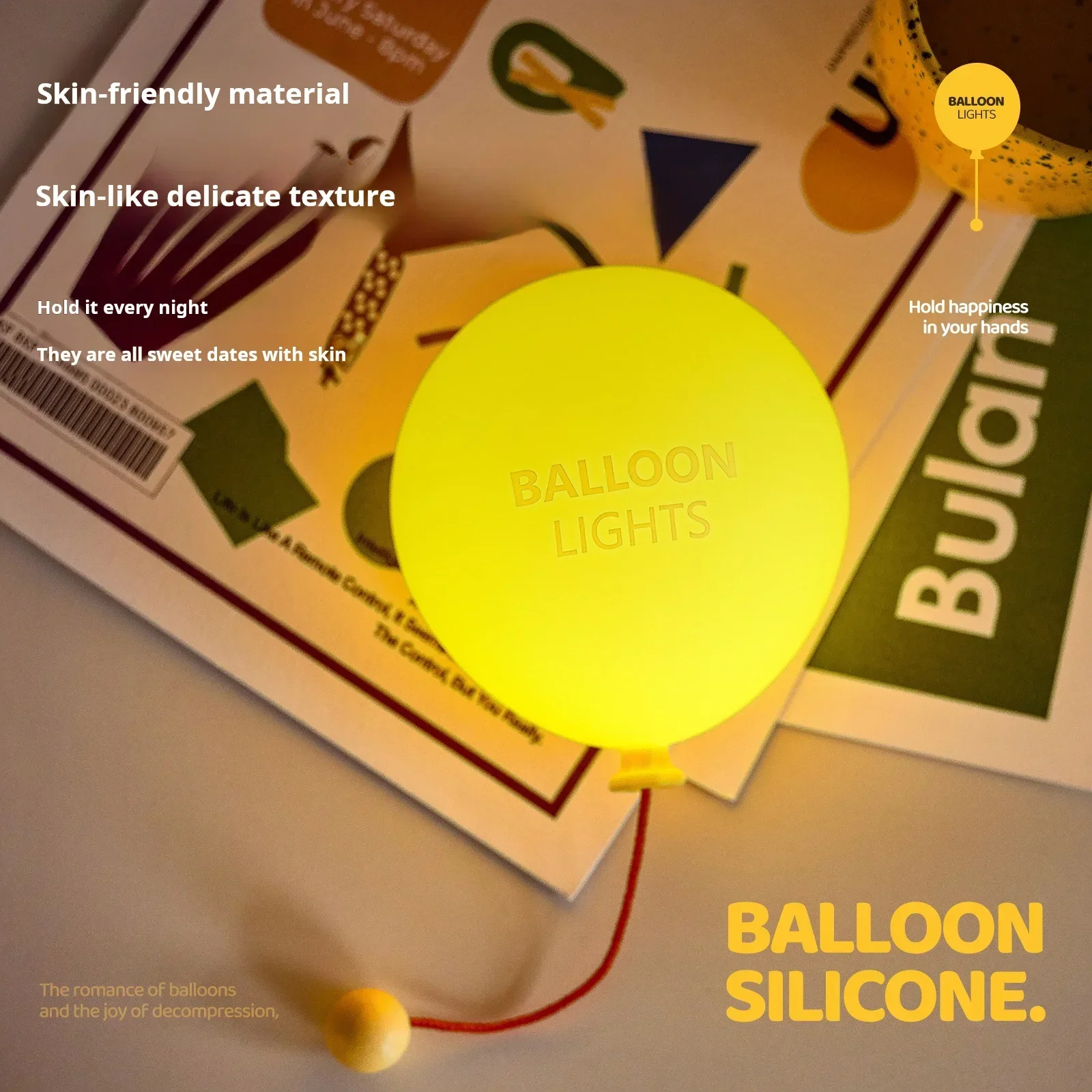 Soft Glow Balloon Night Lamp - Image 6