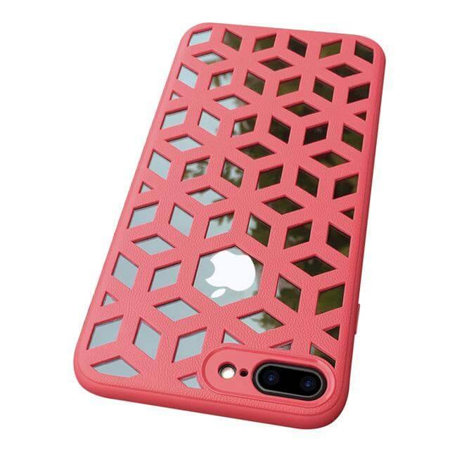 Soft Leather Hollow Shell For iPhone Models - Image 10