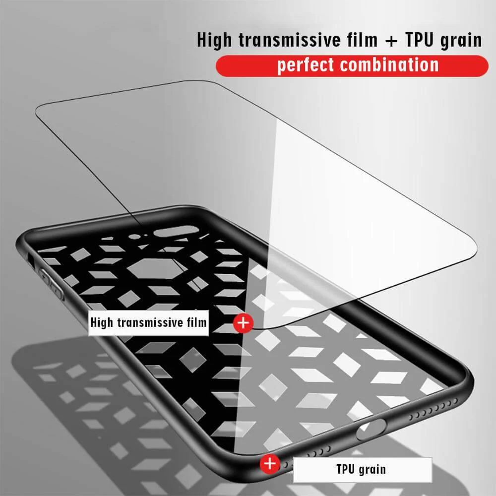 Soft Leather Hollow Shell For iPhone Models - Image 7