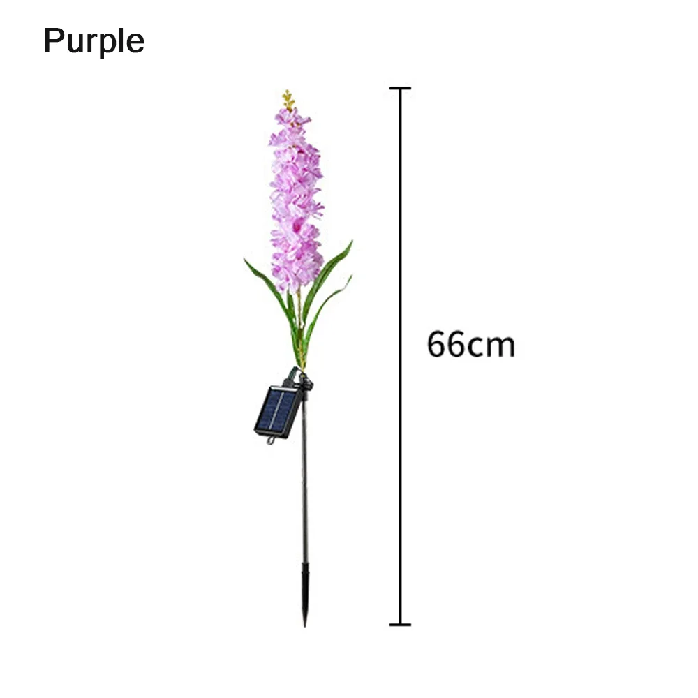 Soft Pink Glow Solar LED Flower Garden Light - Image 12