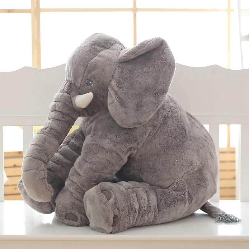 Soft Plush Elephant Pillow For Baby - Image 3