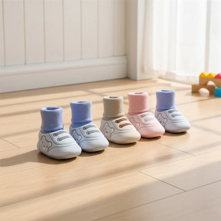 Soft Sole Long Warm Baby Shoes