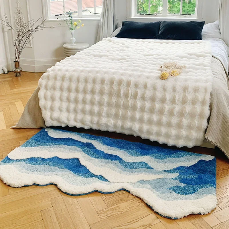 Soft Surf Anti-Slip Plush Wave Rug - Image 6