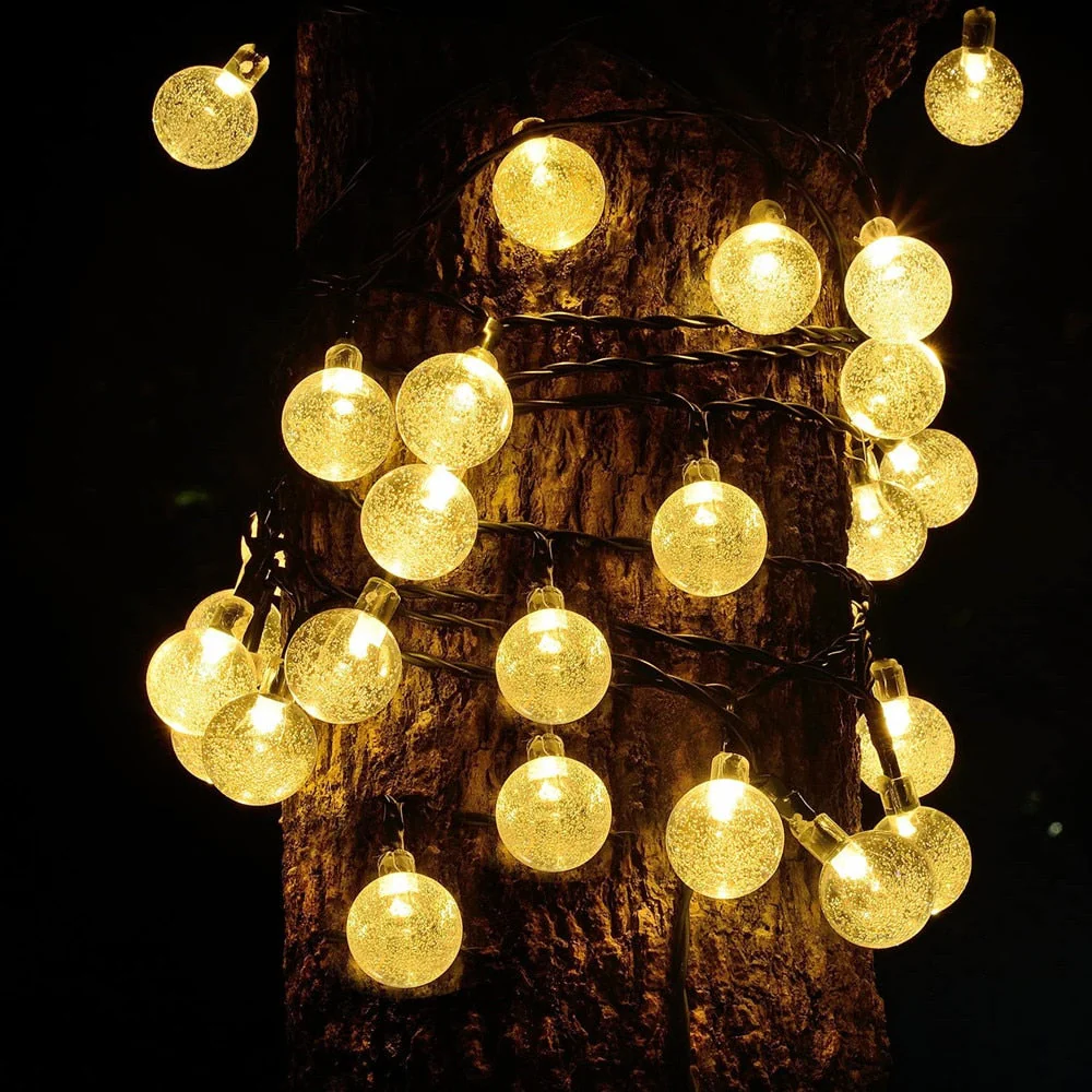 Solar Crystal Waterproof Fairy Outdoor Lights - Image 2