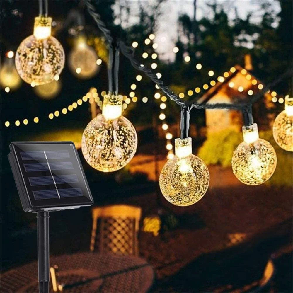 Solar Crystal Waterproof Fairy Outdoor Lights - Image 6