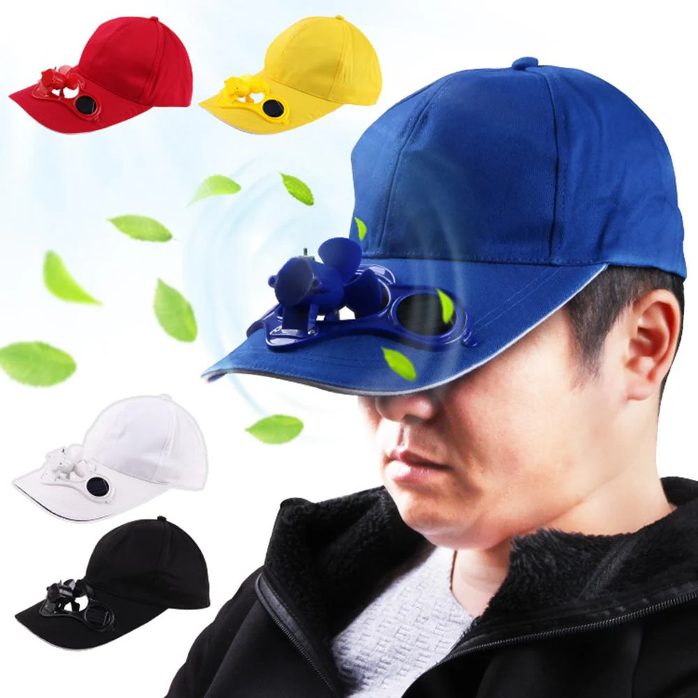 Solar Fan Summer Outdoor Baseball Hat - Image 4