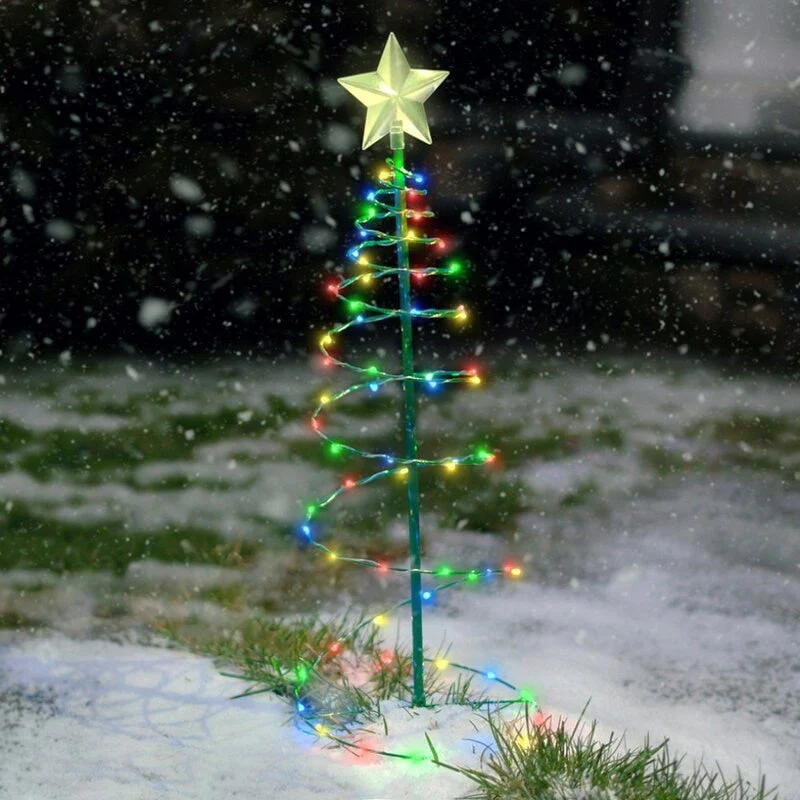 Solar Garden Led Christmas Tree Light - Image 2