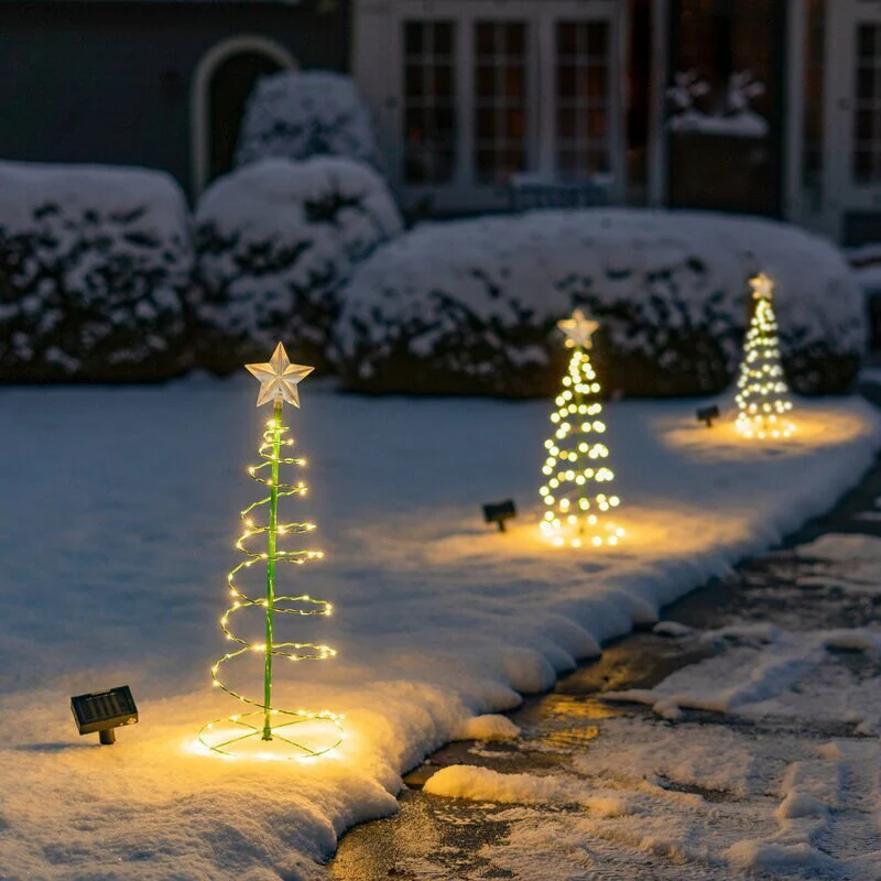 Solar Garden Led Christmas Tree Light - Image 5