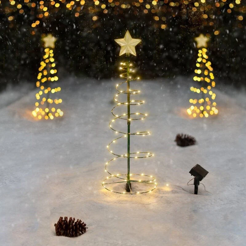 Solar Garden Led Christmas Tree Light - Image 7
