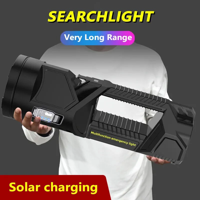 Solar High-Power Multifunctional Flashlight - Image 2