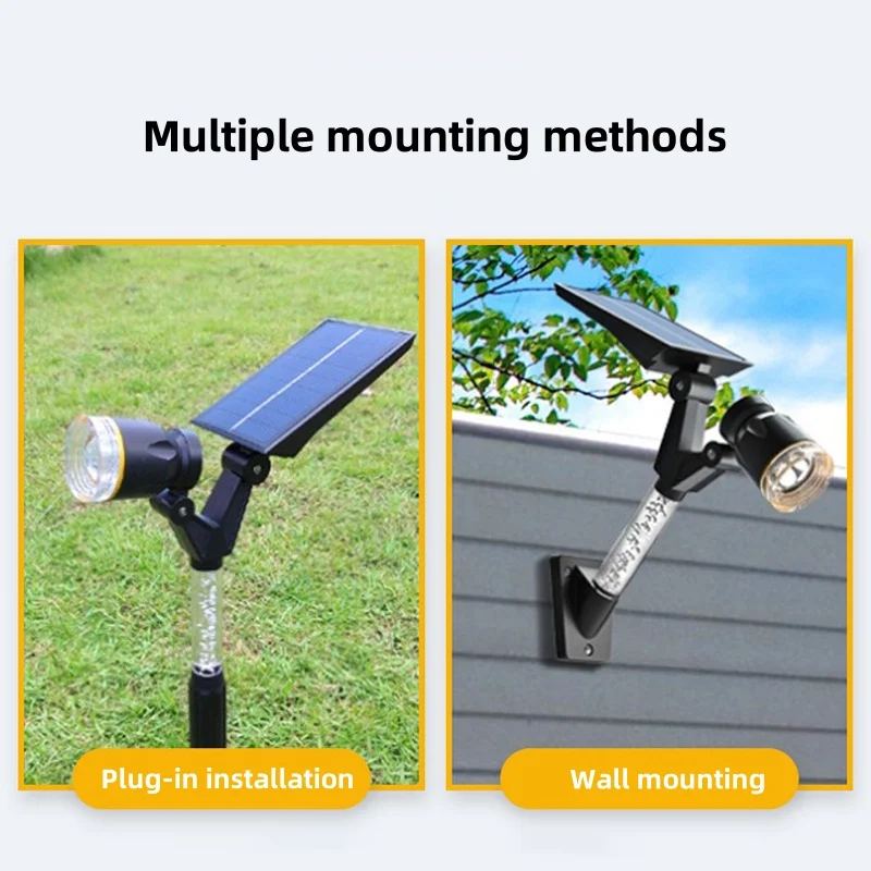 Solar LED Garden Home Outdoor Pathway Spotlights - Image 4