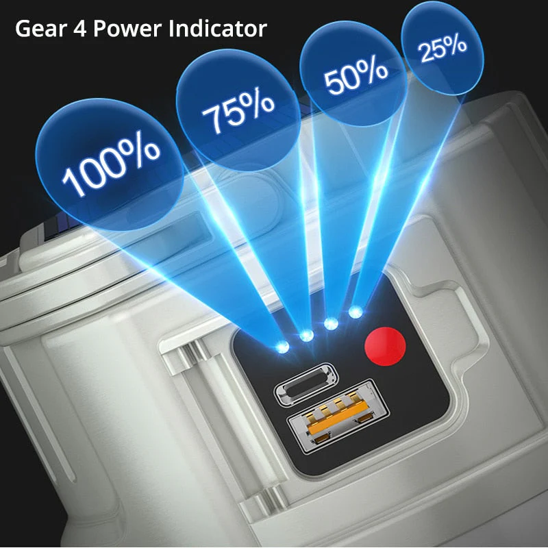 Solar LED Outdoor USB Rechargeable Explorer Camping Light - Image 5