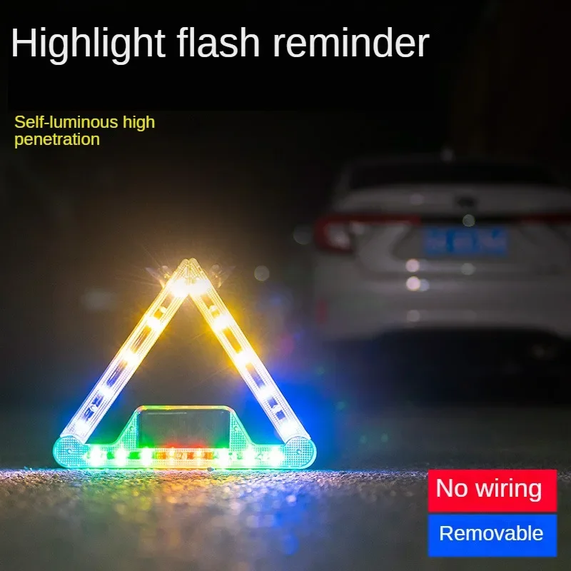 Solar LED Strobe Emergency Light Anti-Collision Warning Lamp - Image 6