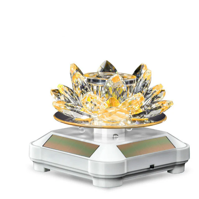 Solar Lotus Crystal Car Freshener - Image 6