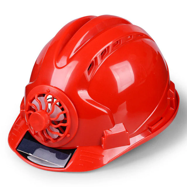 Solar Power Cooling Fan Safety Helmet - Image 7