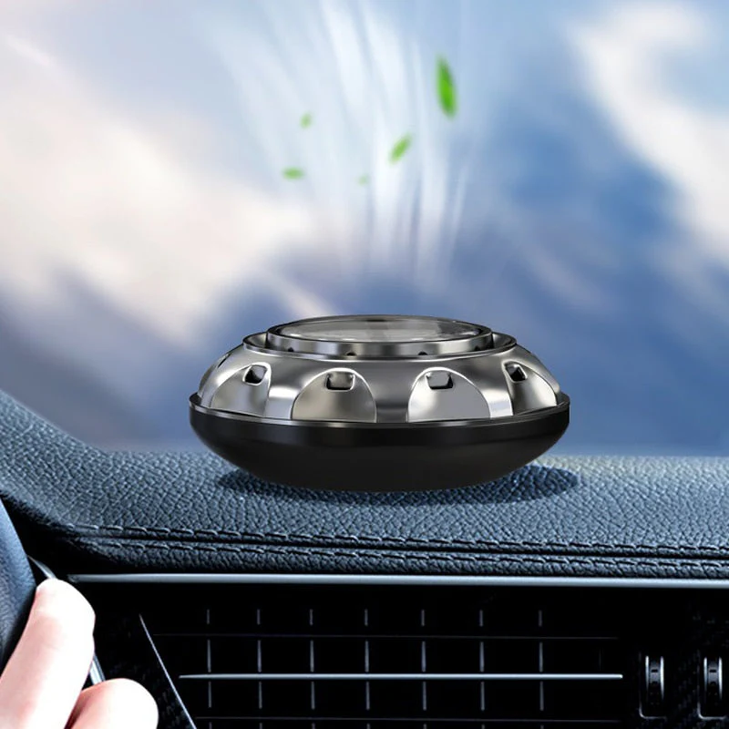 Solar Power UFO Car Air Freshener - Image 2