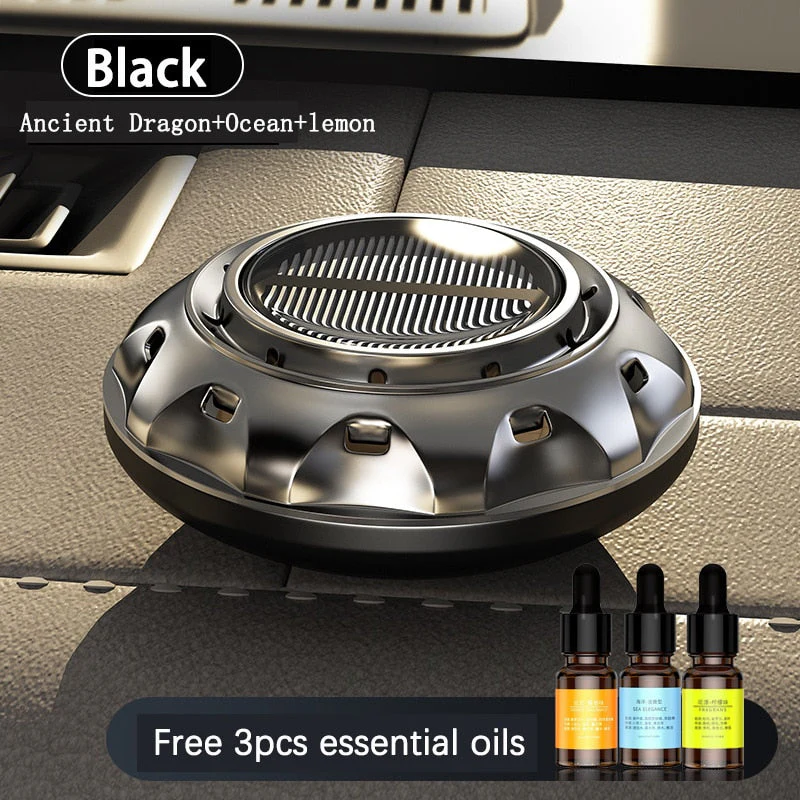 Solar Power UFO Car Air Freshener - Image 6