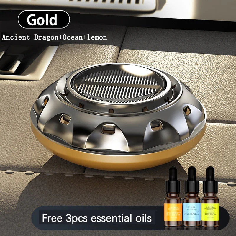 Solar Power UFO Car Air Freshener - Image 7