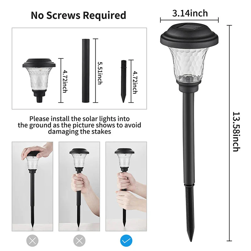 Solar-Powered Decorative LED Garden Illumination Lamps - Image 6