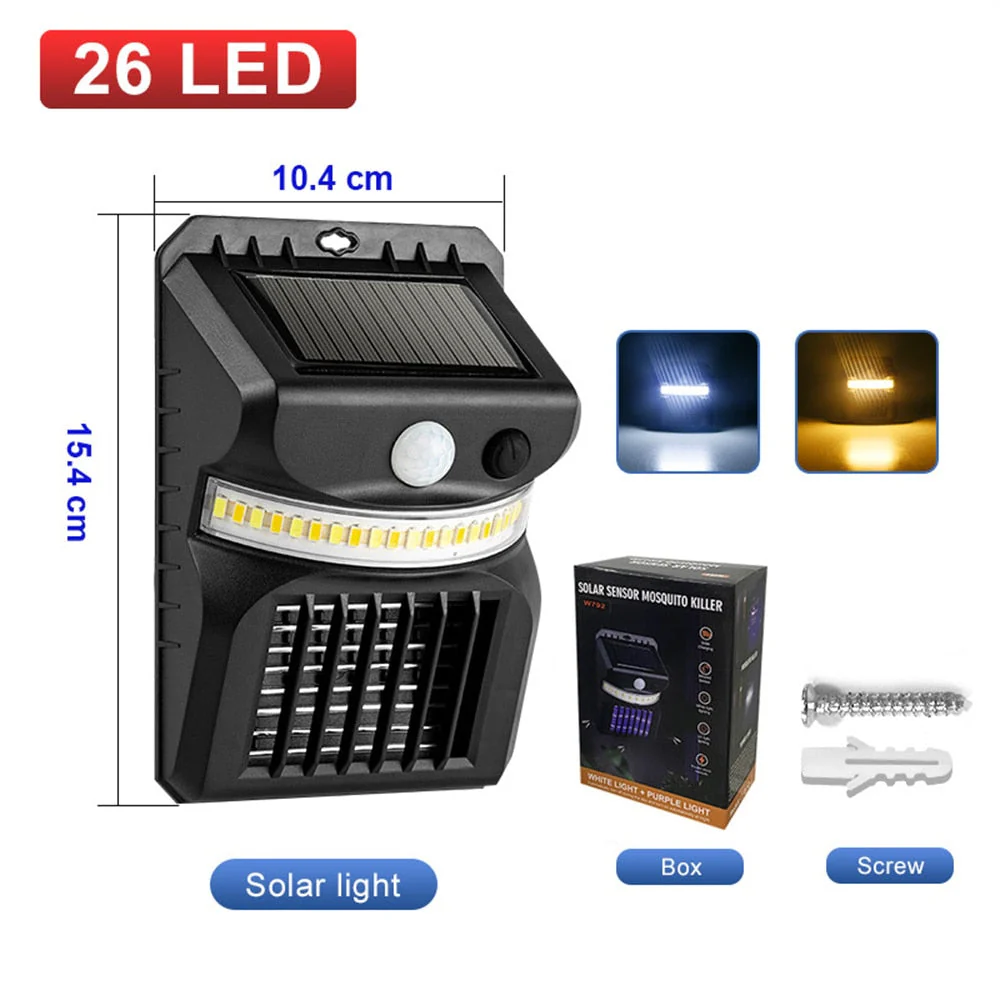 Solar-Powered Infrared Mosquito Killer Outdoor Light - Image 10