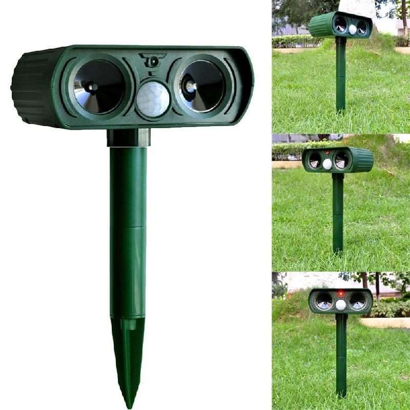 Solar Powered Ultrasonic Animal Repeller - Image 3