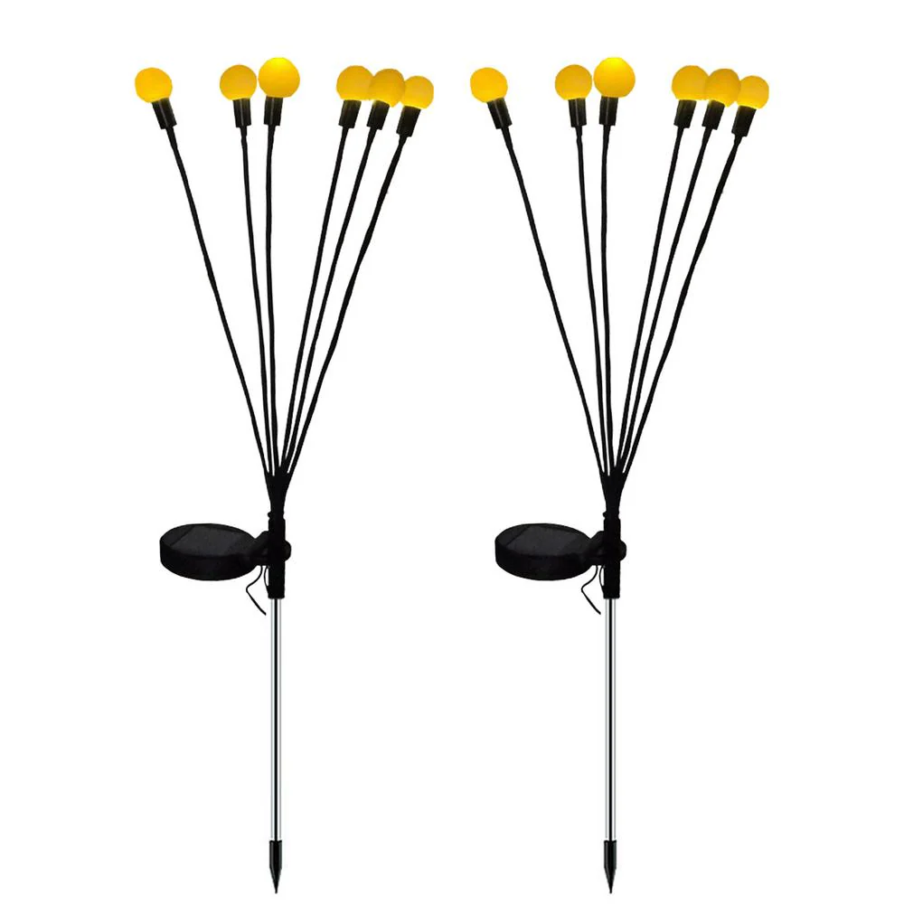 Solar Reed Waterproof Fiber Patio Lights - Image 12