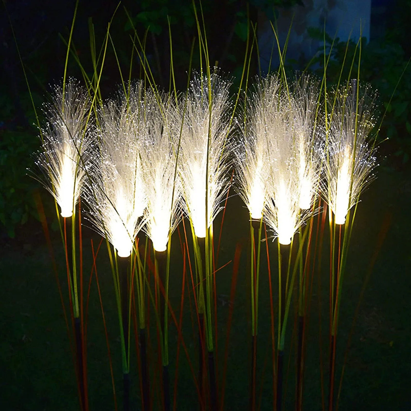 Solar Reed Waterproof Fiber Patio Lights - Image 2