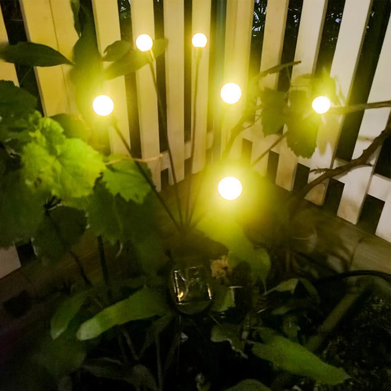 Solar Reed Waterproof Fiber Patio Lights - Image 4