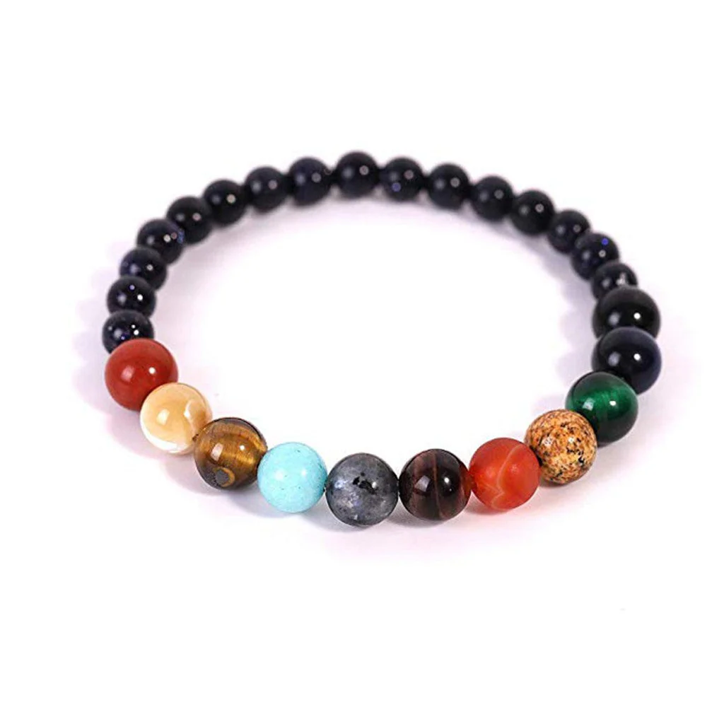Solar System Natural Stone Charming Bracelet - Image 8