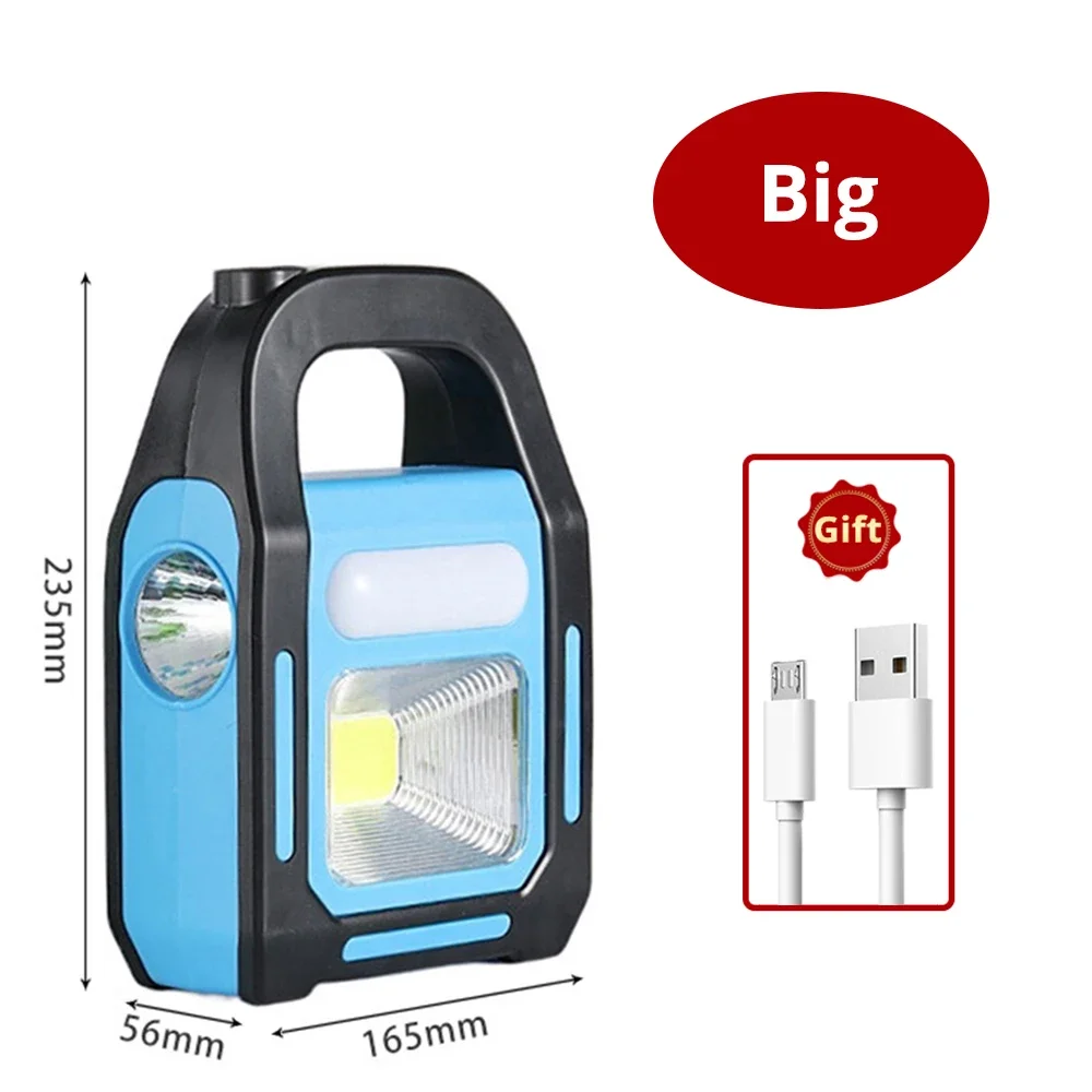 Solar USB Rechargeable Power Bank Camping Lantern - Image 6