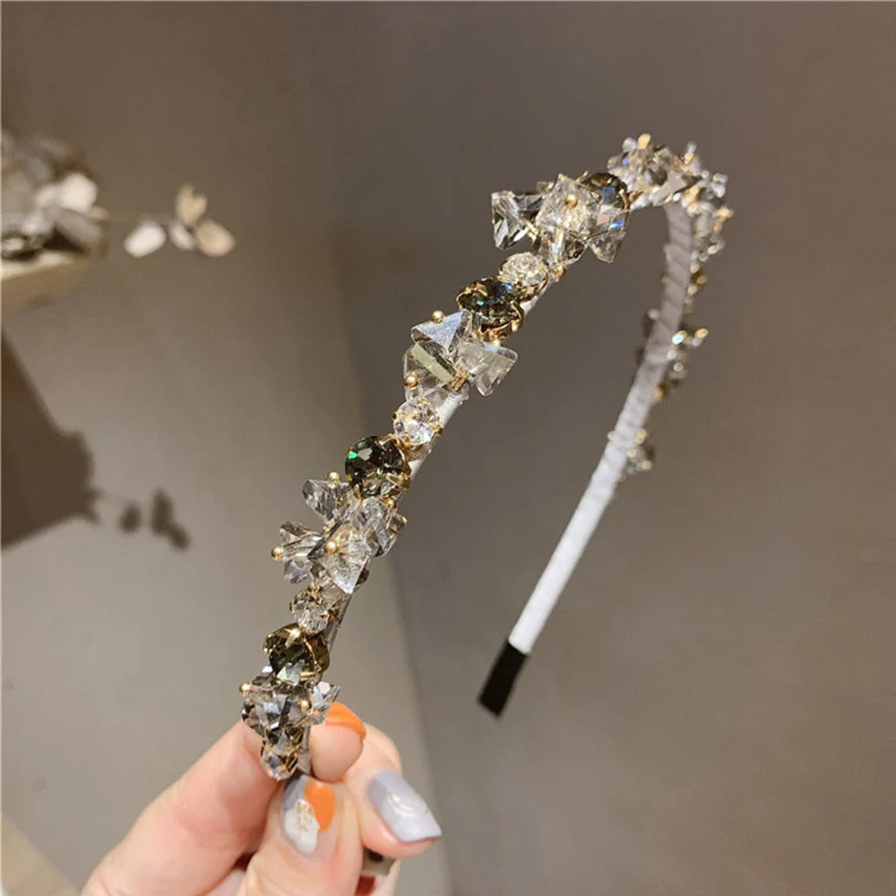 Sophisticated Sparkle Rhinestone Crystal Headband - Image 3