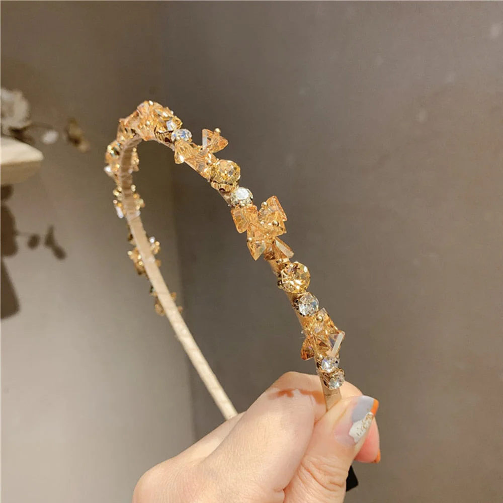 Sophisticated Sparkle Rhinestone Crystal Headband - Image 6