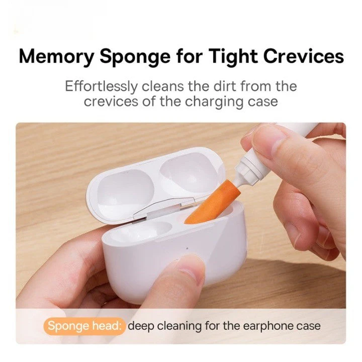 SoundMate Bluetooth Headphones Sanitizer Cleaning Brush - Image 3