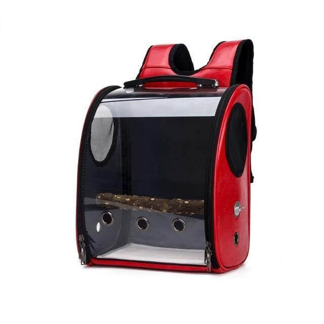 Space Capsule Bird Carrier Travel Birdcage Backpack - Image 11