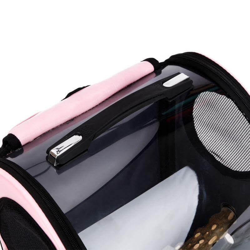 Space Capsule Bird Carrier Travel Birdcage Backpack - Image 12