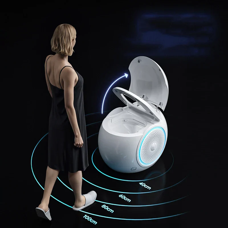 Space Capsule Smart Spherical Self-Cleaning Toilet - Image 6