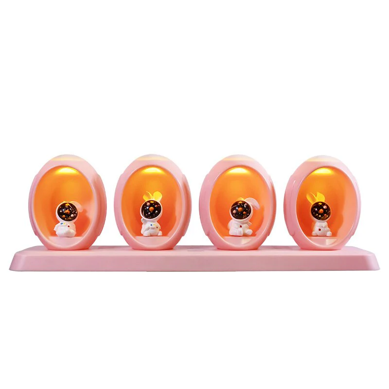 Space Capsule Voice Control Colorful Night Lamp - Image 7