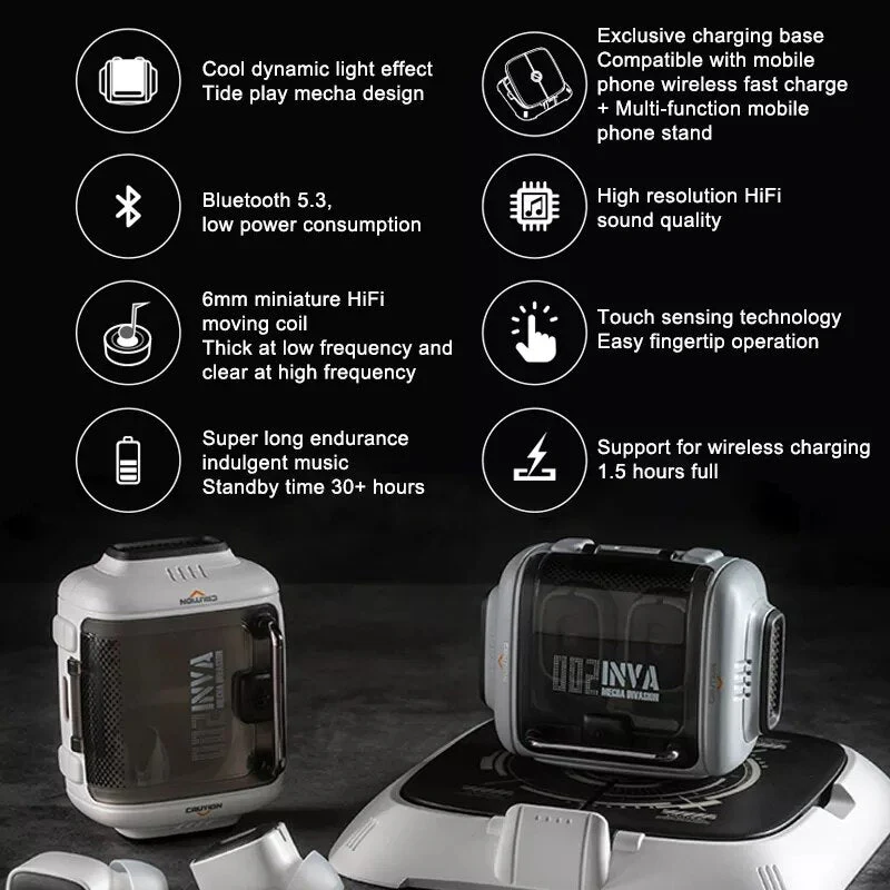 Space Capsule Wireless Gaming Earbuds - Image 6