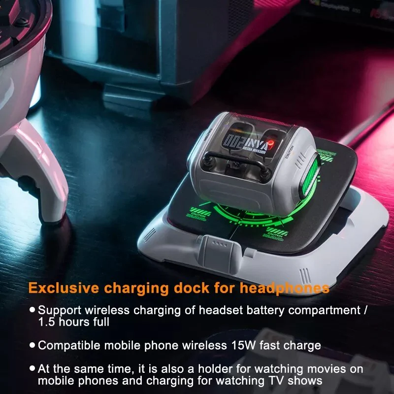 Space Capsule Wireless Gaming Earbuds - Image 7