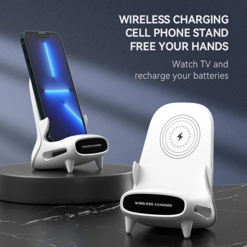 Space Chair Phone Holder Wireless Charging Station - Image 3