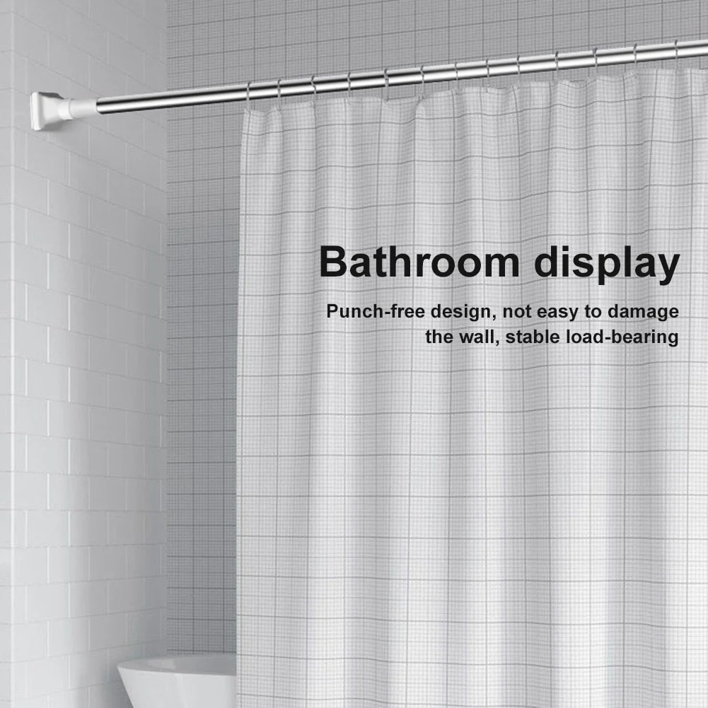 Space Saver Adjustable Telescopic Clothes Hanger Rod - Image 10