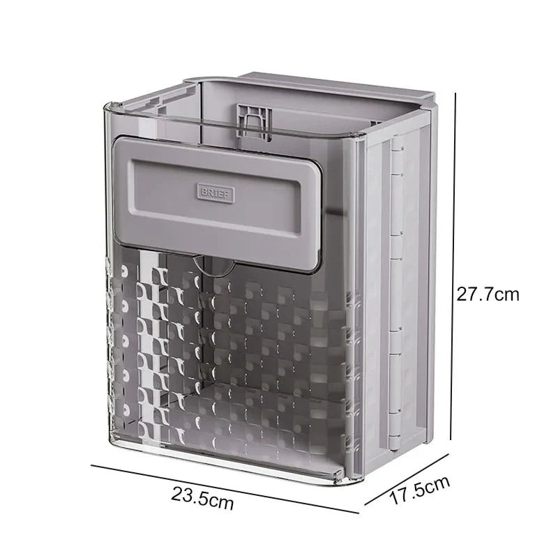 Space Saver Door Hanging Foldable Garbage Can - Image 10