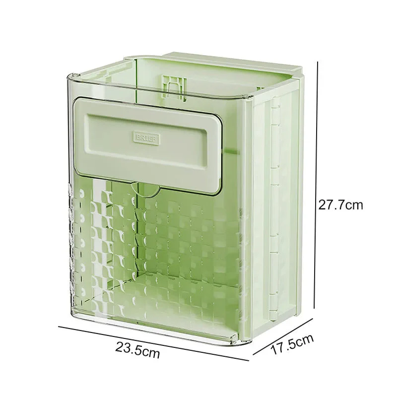 Space Saver Door Hanging Foldable Garbage Can - Image 7