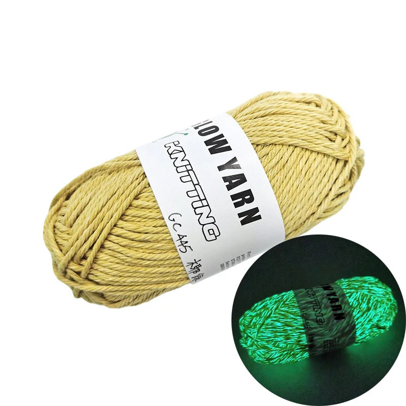 Sparkle Glow Luminous Knitting Yarn - Image 10