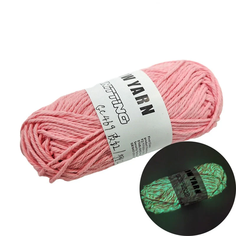 Sparkle Glow Luminous Knitting Yarn - Image 12