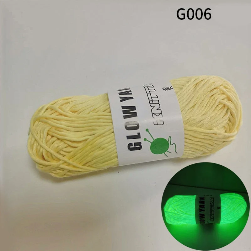 Sparkle Glow Luminous Knitting Yarn - Image 13